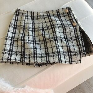 Skirt with built in shorts